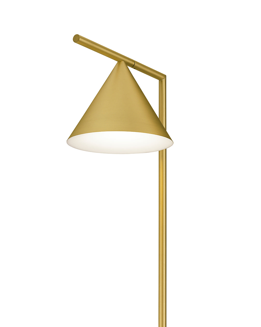 FLOS Captain Flint Lampada a pavimento ottone spazzolato marmo bianco F1530059 – vista 5