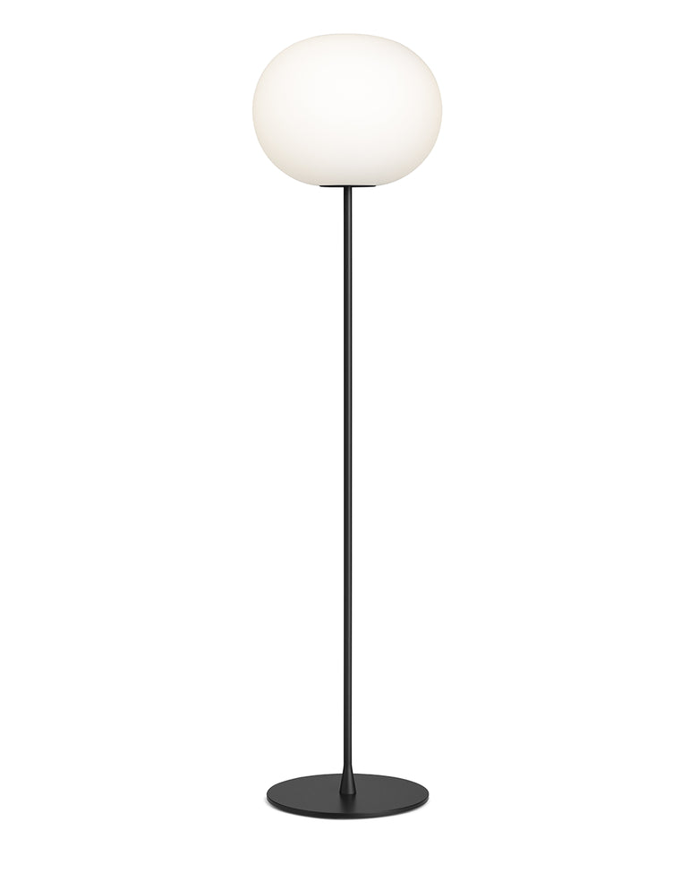 FLOS Glo-Ball Floor 3 lampada da pavimento 158 cm nero opaco F3030031 – vista 4