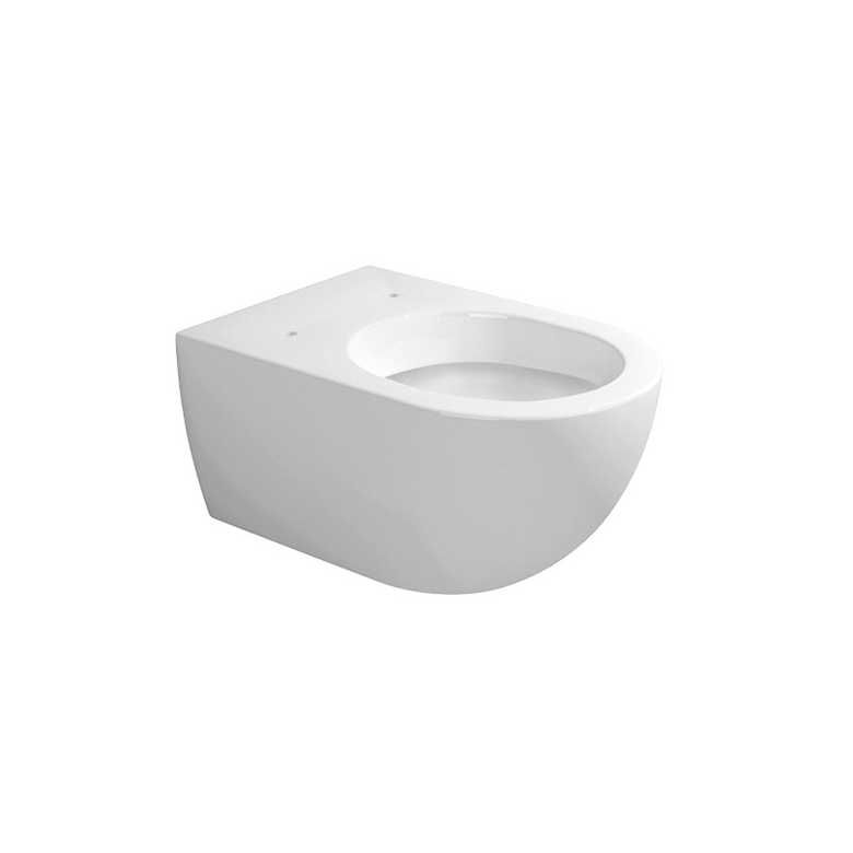 Flaminia APP Coppia sanitari sospesi sedile rallentato, vista frontale su sfondo bianco - Ceramica Flaminia