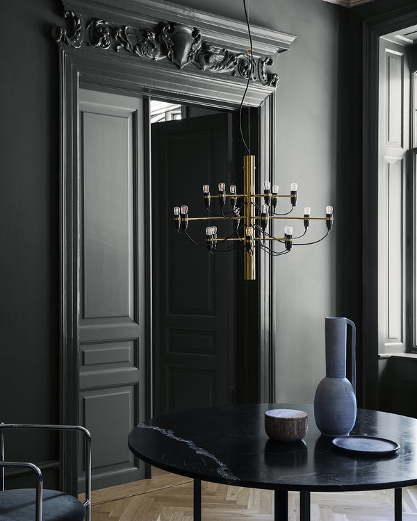 Flos 2097/18 Clear Bulbs Lampadario 67 cm brass A1352059 – Flos
