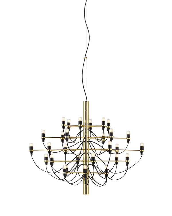 Flos 2097/30 Frosted Bulbs Lampadario 88 cm brass bulbi opachi A1401059 – Flos