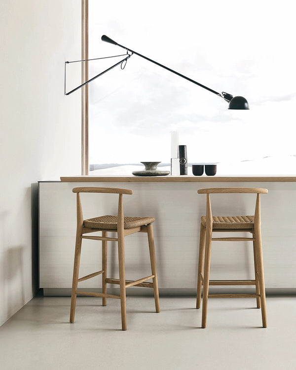 Flos 265 Small Lampada da parete 152 cm orientabile 75W nero A0320030