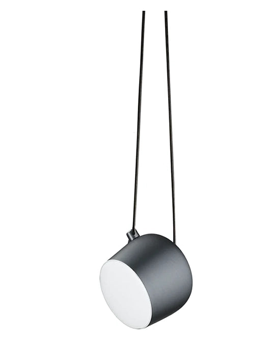 Flos Aim Lampada a sospensione 24 cm orientabile Grigio Scuro F0090023 – Flos