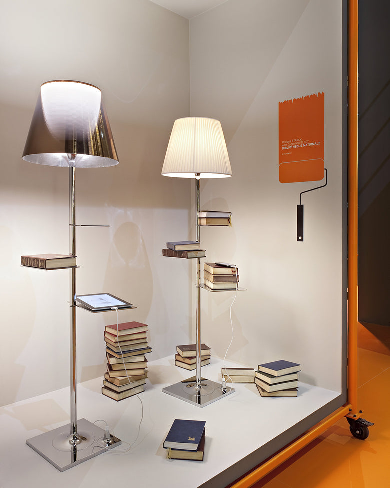 Flos Bibliotheque Nationale Lampada a pavimento Trasparente F1011000 – vista 4
