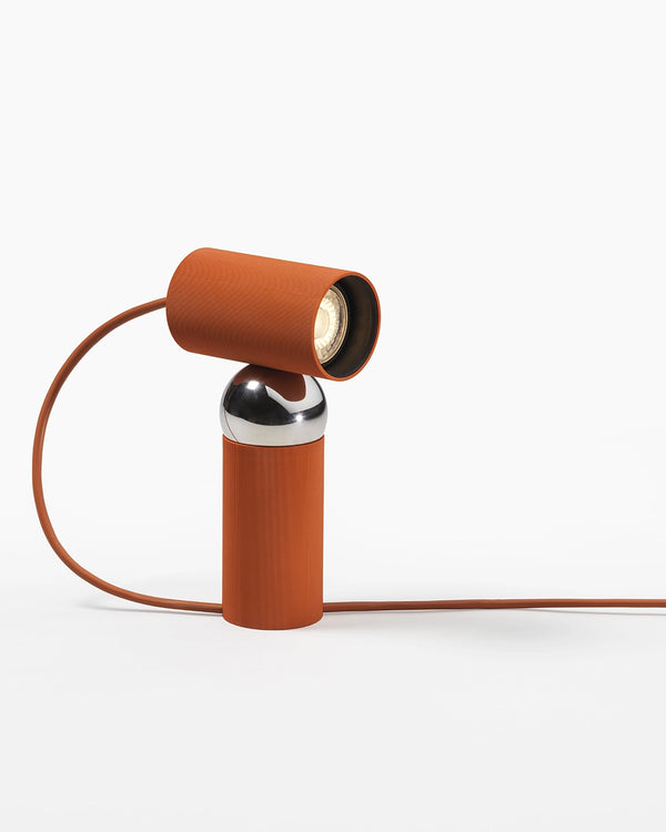 Flos Bilboquet tomato lampada da tavolo direzionabile a bulbo F0995035