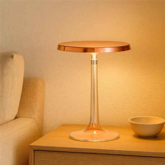 Flos Bon Jour Lampada Da Tavolo 41 cm a luce diffusa Senza corona rame