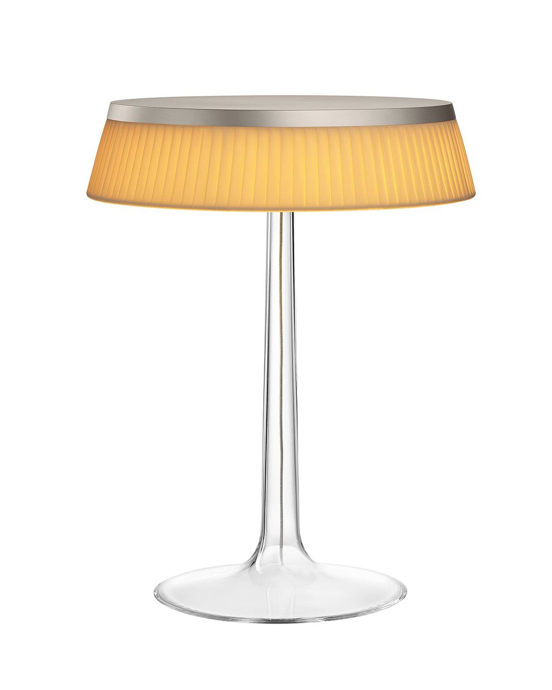 Flos Bon Jour Lampada Da Tavolo cromo opaco corona fabric F1032046 – vista 2