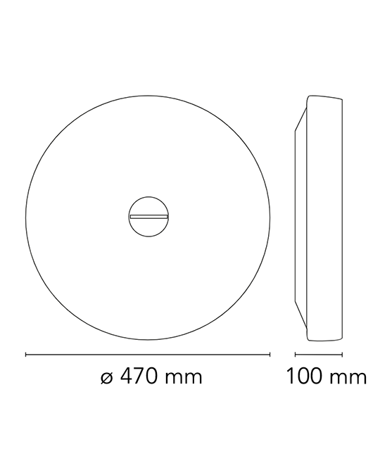 Flos Button HL Lampada a Parete o soffitto da interno Bianco F3190009 – vista 8