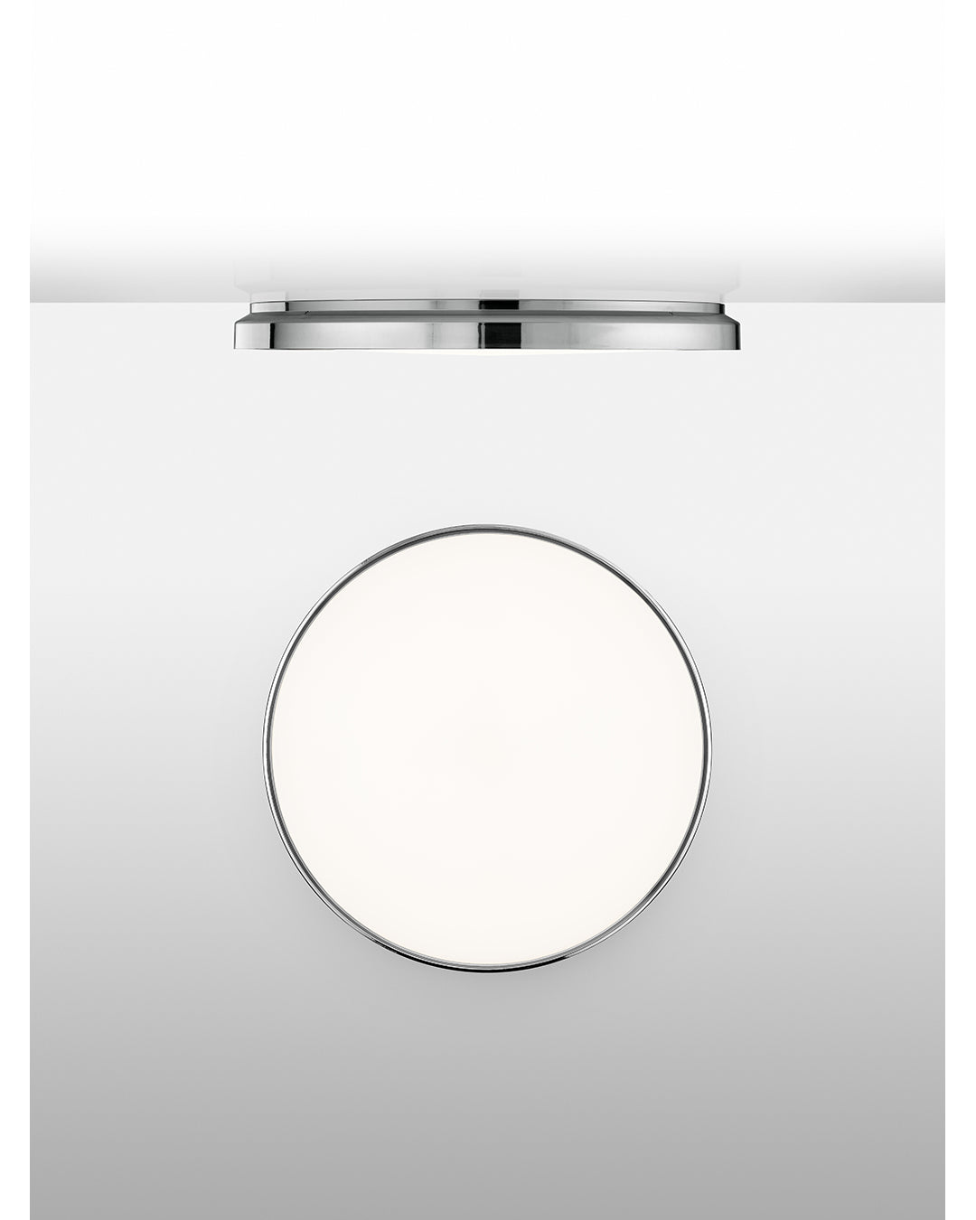Flos Clara Lampada a parete e soffitto 60 cm cornice cromo F1571057 – vista 3