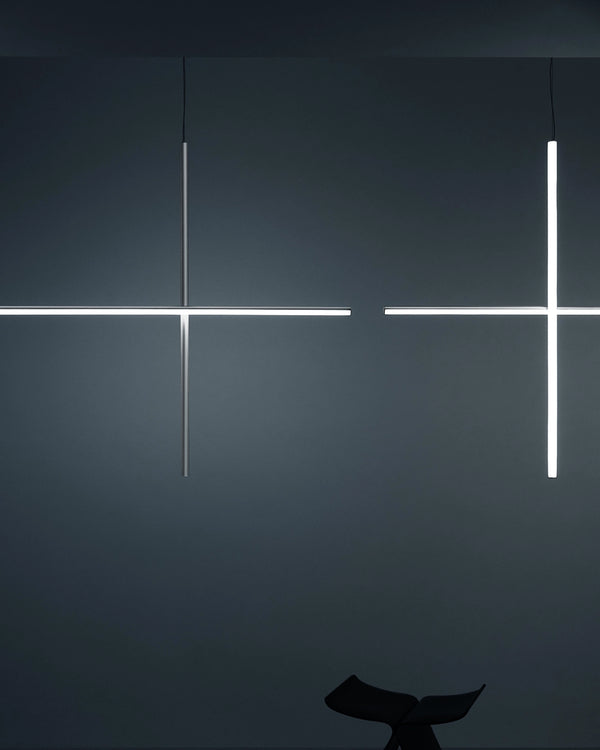 Flos Coordinates Ceiling 2 Lampada A Sospensione Argent F1858033 – vista 2