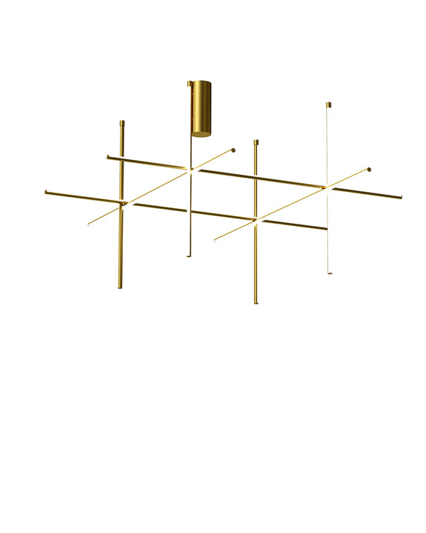 Flos Coordinates Ceiling 4 Lampada sospesa Champagne F1856044 – Flos