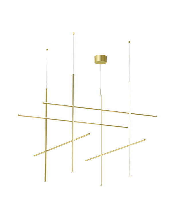 Flos Coordinates Module Suspension Lampada sospesa Champagne F1880044 – Flos