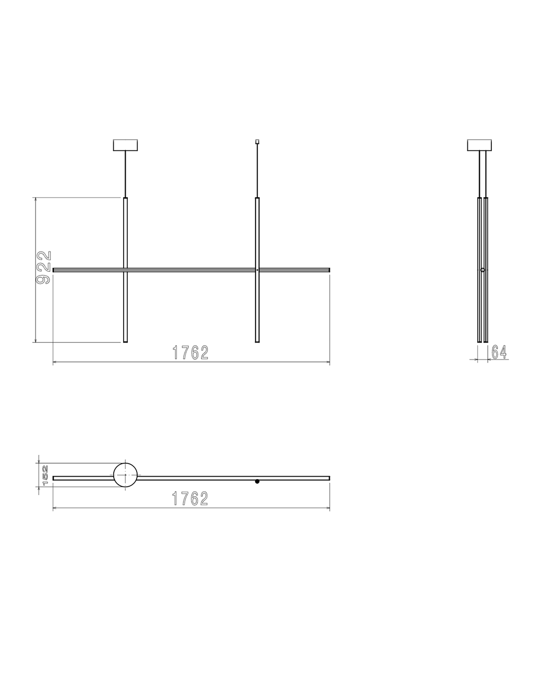 Flos Coordinates Suspension 2 Lampada sospesa Champagne F1862044