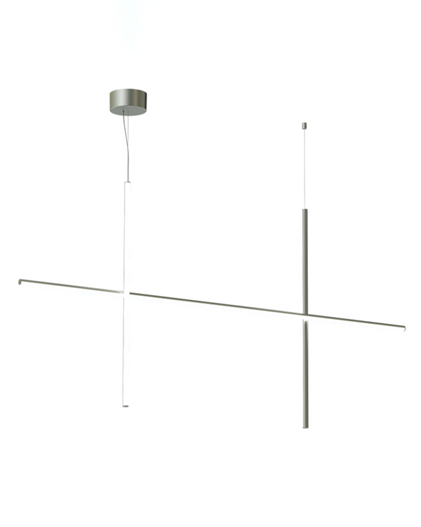 Flos Coordinates Suspension 2 lampada a sospensione Argent F1862033