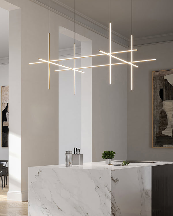 Flos Coordinates Suspension 4 Lampada sospesa Champagne F1854044 – Flos