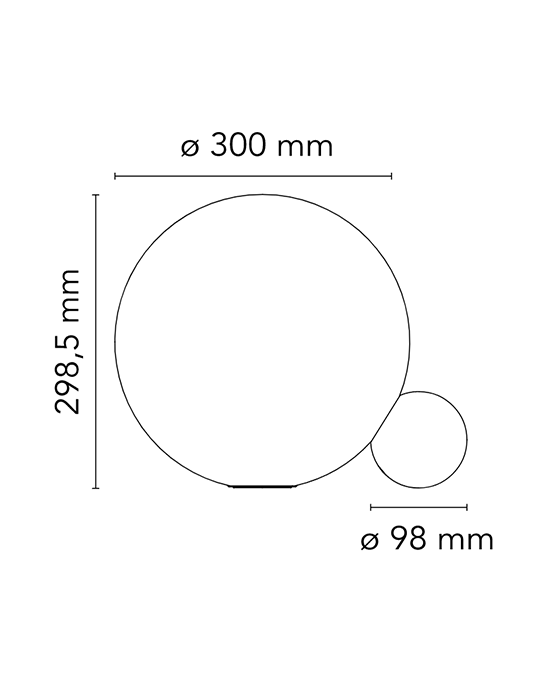 Flos Copycat Lampada 30 cm da Tavolo in vetro e Oro 24k F1952044 – vista 7