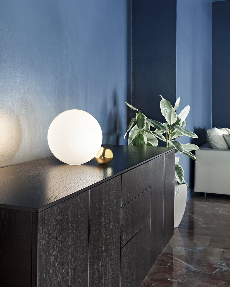 Flos Copycat Lampada 30 cm da Tavolo in vetro e Oro 24k F1952044 – vista 2
