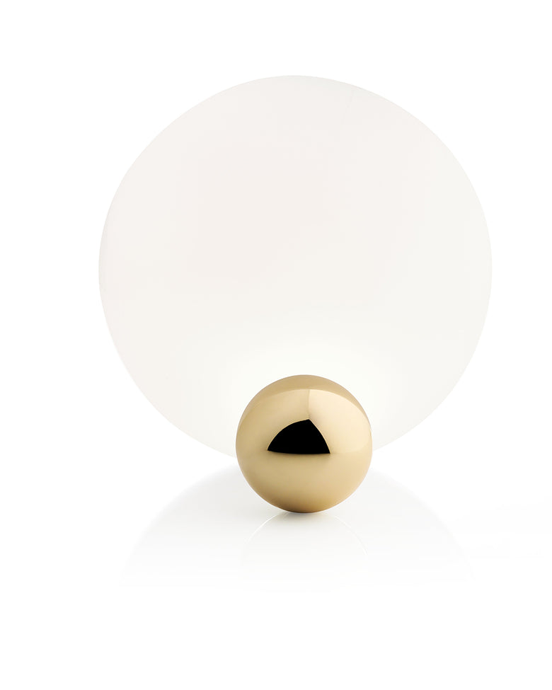 Flos Copycat Lampada 30 cm da Tavolo in vetro e Oro 24k F1952044 – vista 5