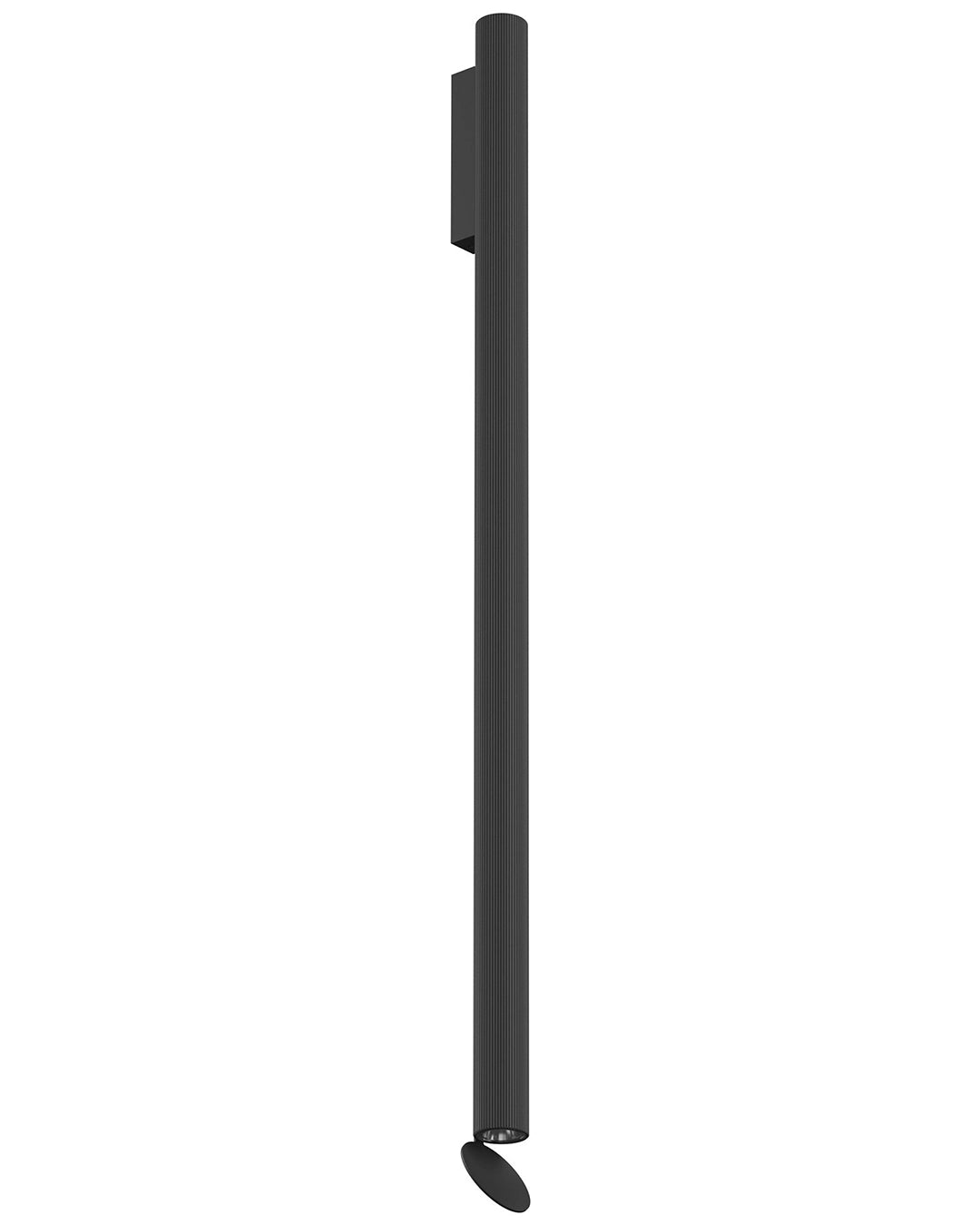 Flos Flauta H1000 Riga Lampada indoor a Parete Nero F2344030 – Flos
