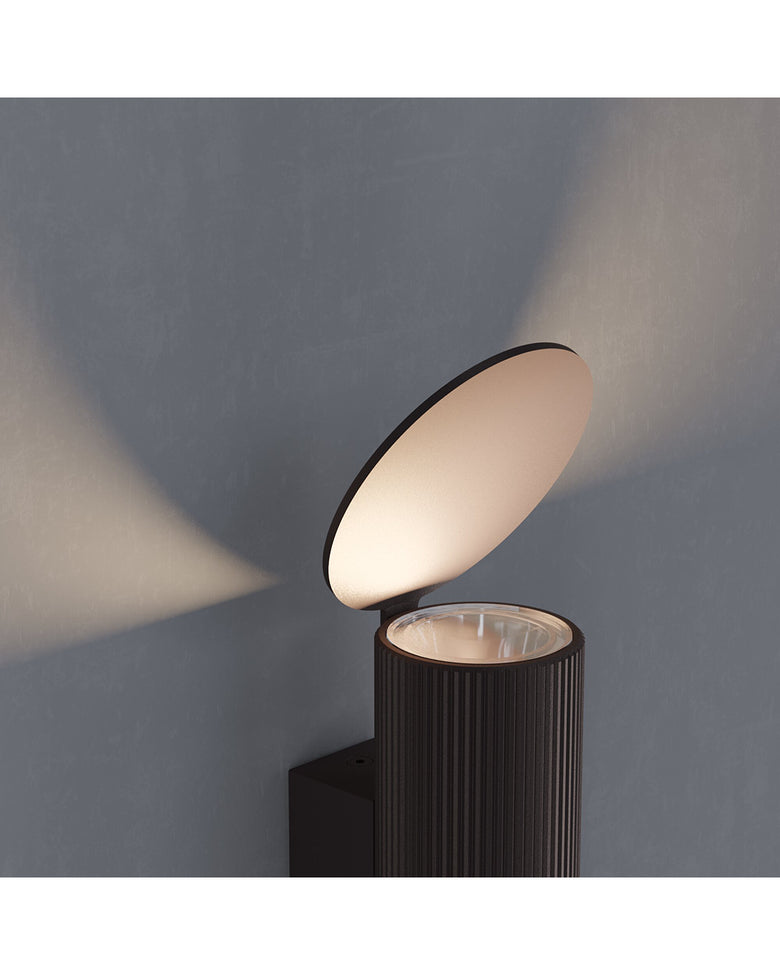 Flos Flauta H225 Riga Lampada indoor a Parete a biemissione anodized Copper F2340015 – vista 2