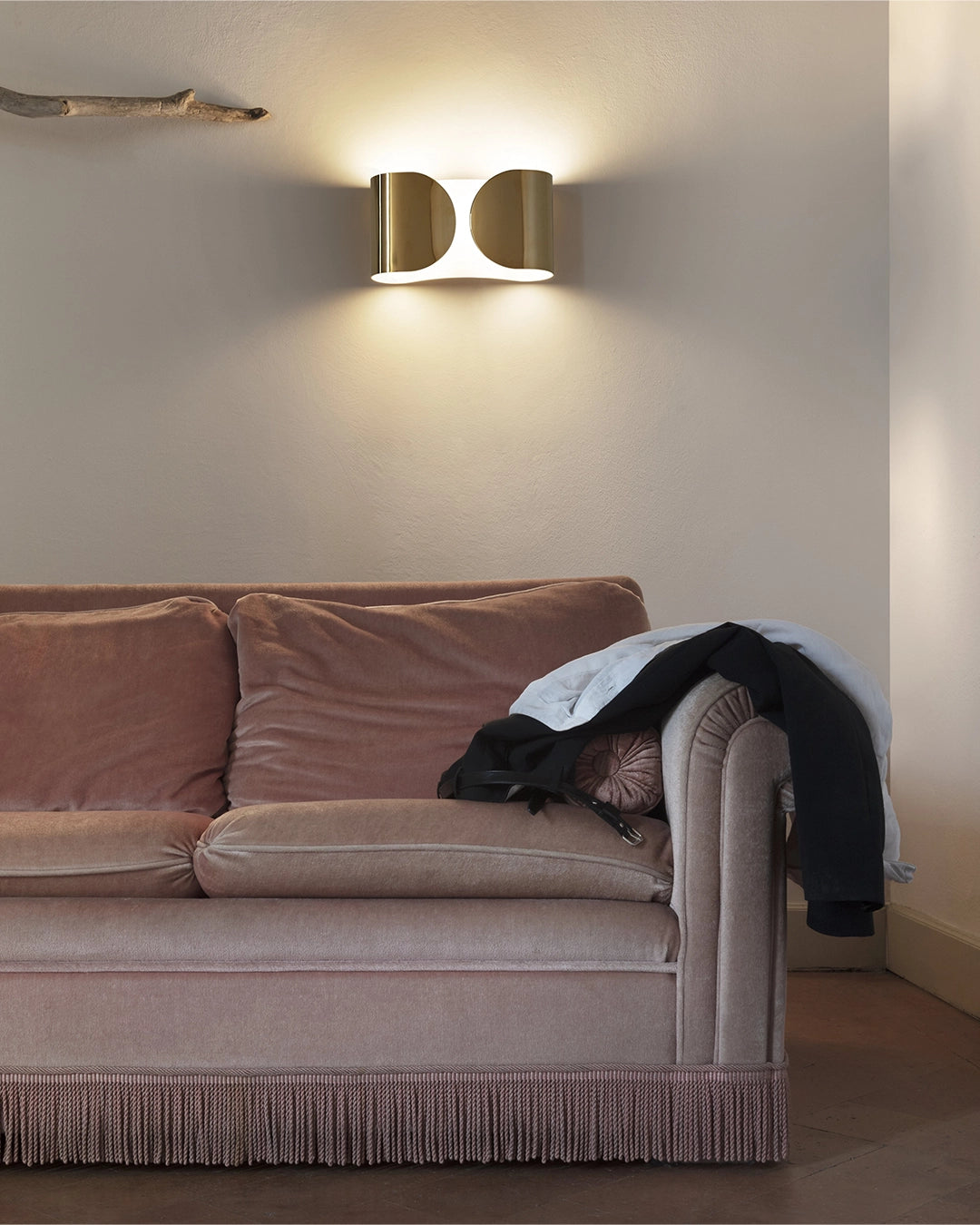 Flos Foglio Lampada da parete in acciaio Bianco F2400009 – vista 3