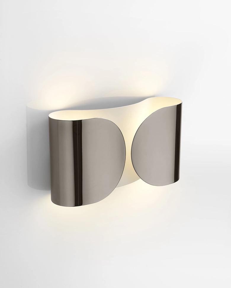 Flos Foglio Lampada da parete in acciaio Black Nickel F2400063 – vista 2