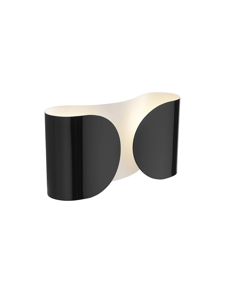 Flos Foglio Lampada da parete in acciaio nero F2400030 – vista 4