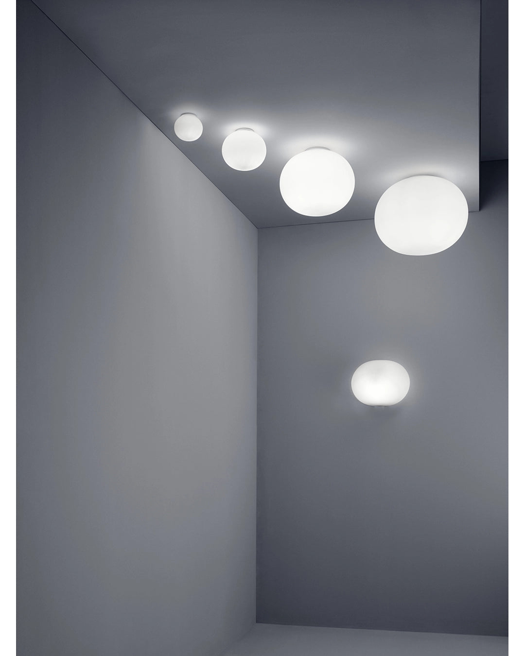Flos Glo-Ball Ceiling 1 Lampada 33 cm parete soffitto bianco F3023000 – vista 2