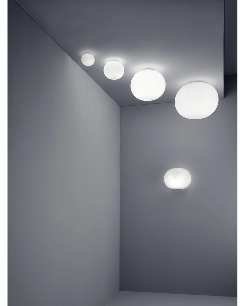 Flos Glo-Ball Ceiling 1 Lampada 33 cm parete soffitto bianco F3023000 – vista 2