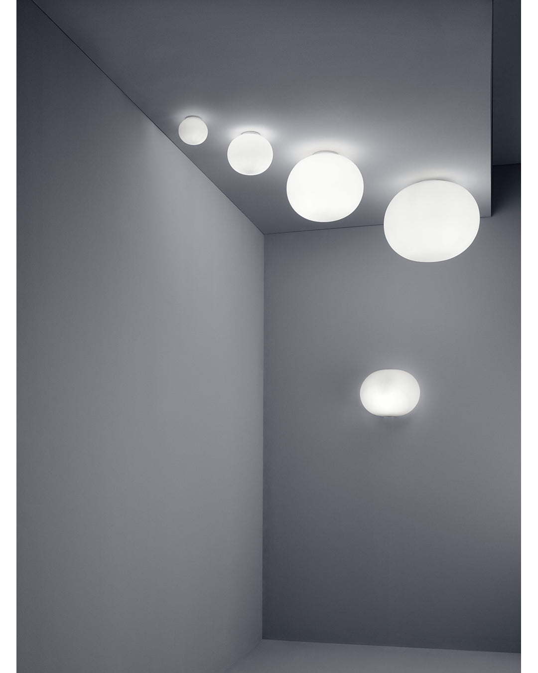 Flos Glo-Ball Ceiling Wall/Zero lampada 19 cm parete soffitto bianco F3335009 – vista 2
