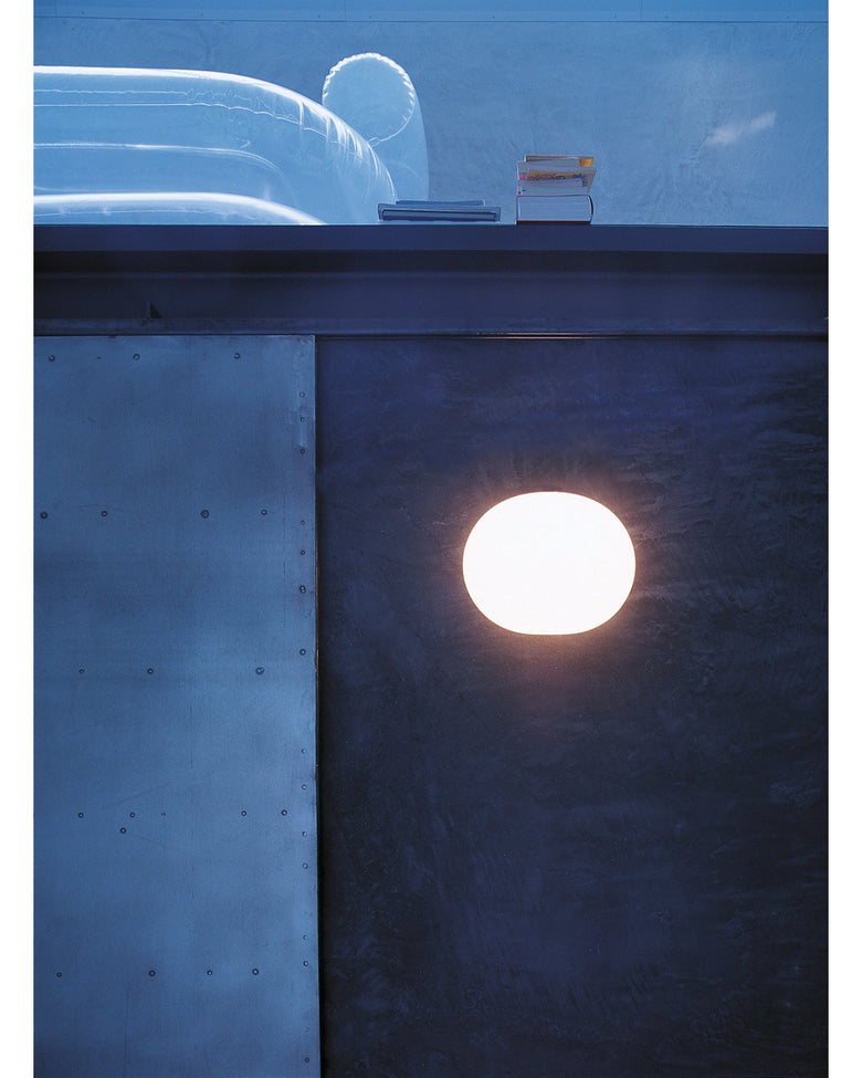 Flos Glo-Ball Wall Lampada 33 cm a parete Bianco F3022000 – vista 3