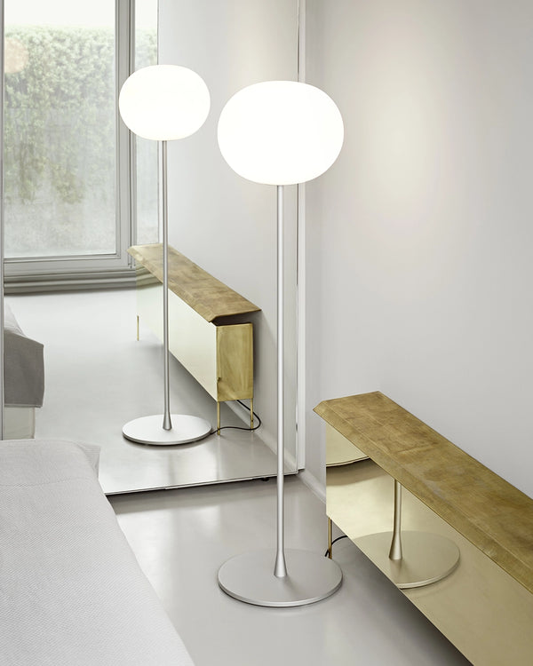 Flos Glo-ball Floor 1 Lampada a pavimento silver F3031020