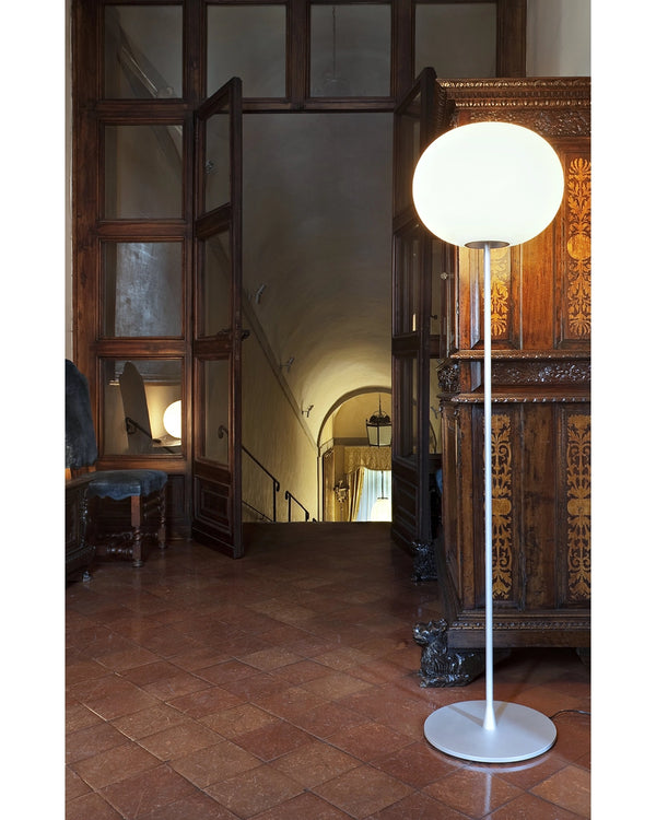 Flos Glo-ball Floor 3 Lampada a pavimento silver F3030000
