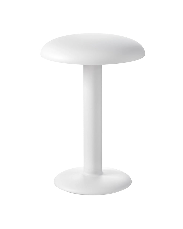 Flos Gustave Lampada ricaricabile 2700K 159 LM interno esterno Matt White – Flos