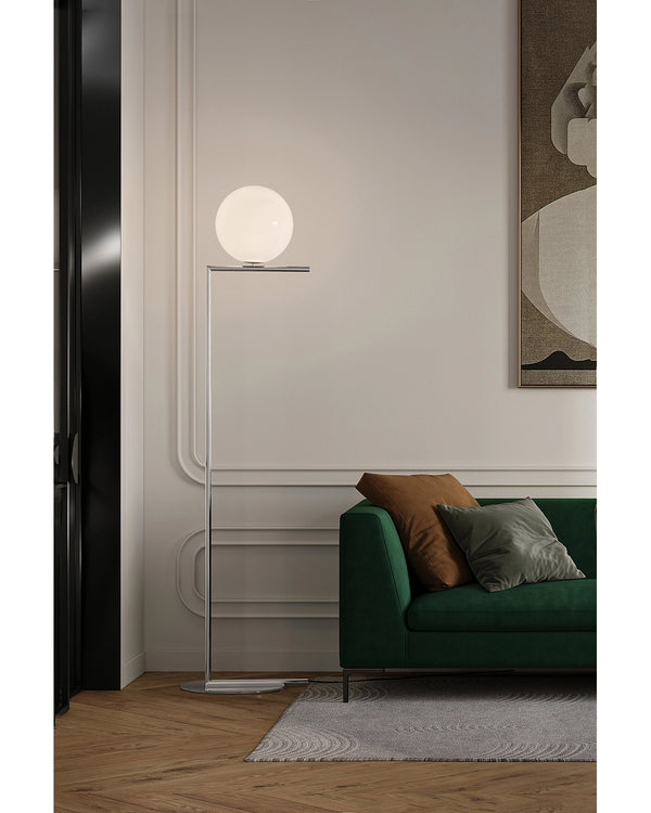 Flos IC Lights Floor 1 Lampada a pavimento cromo F3173057