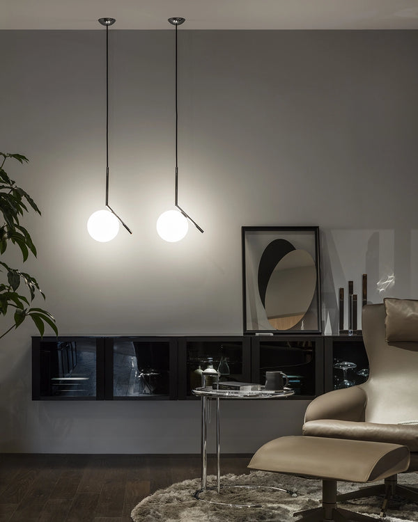 Flos IC Lights Suspension 1 Lampada A Sospensione nero F3175030