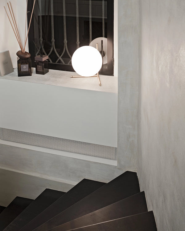 Flos IC Lights Table 2 Low Lampada da tavolo cromo F3172057