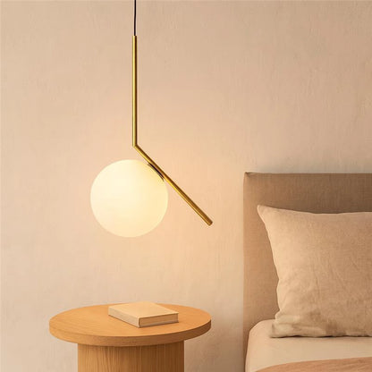 Flos IC S2 10 Anniversary Lampada sospesa telaio placcato oro lucido F3176044