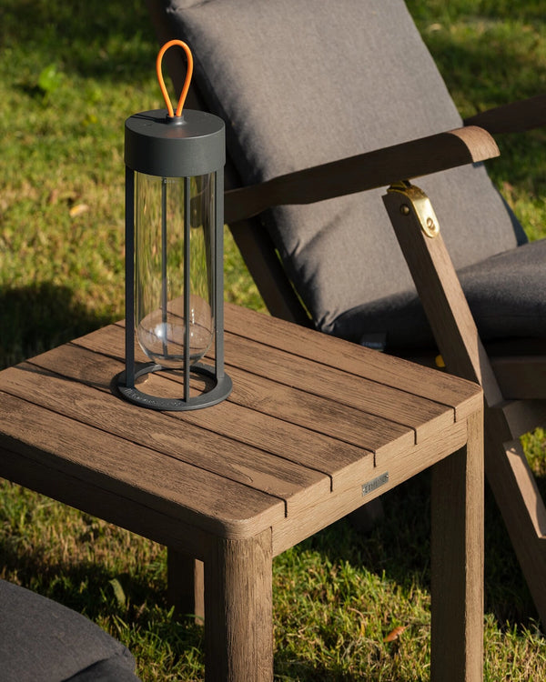 Flos In Vitro Unplugged Lampada ricaricabile 2700K antracite F018E21K033