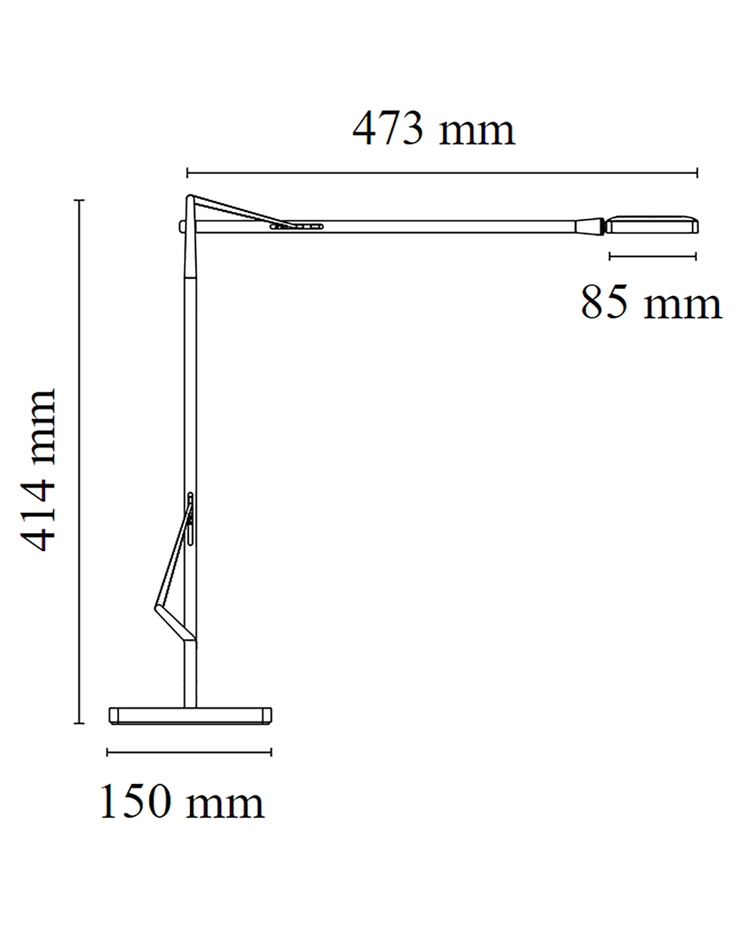 Flos Kelvin Edge Base Lampada da tavolo orientabile Bianco F3452009