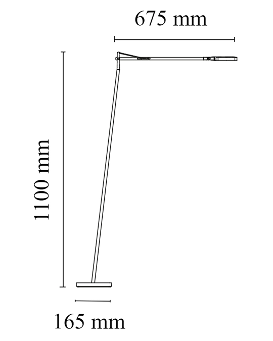 Flos Kelvin Led Floor Lampada a pavimento bianco F3305009