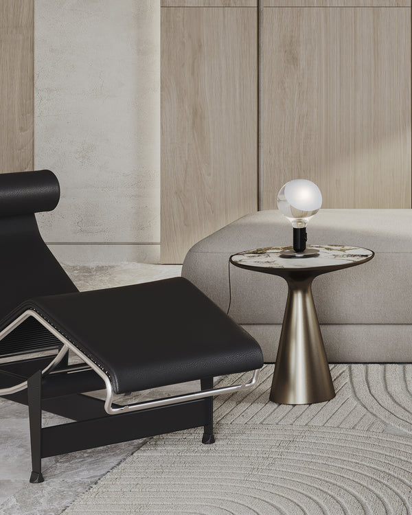Flos Lampadina lampada da tavolo Nero F3300000 – Flos
