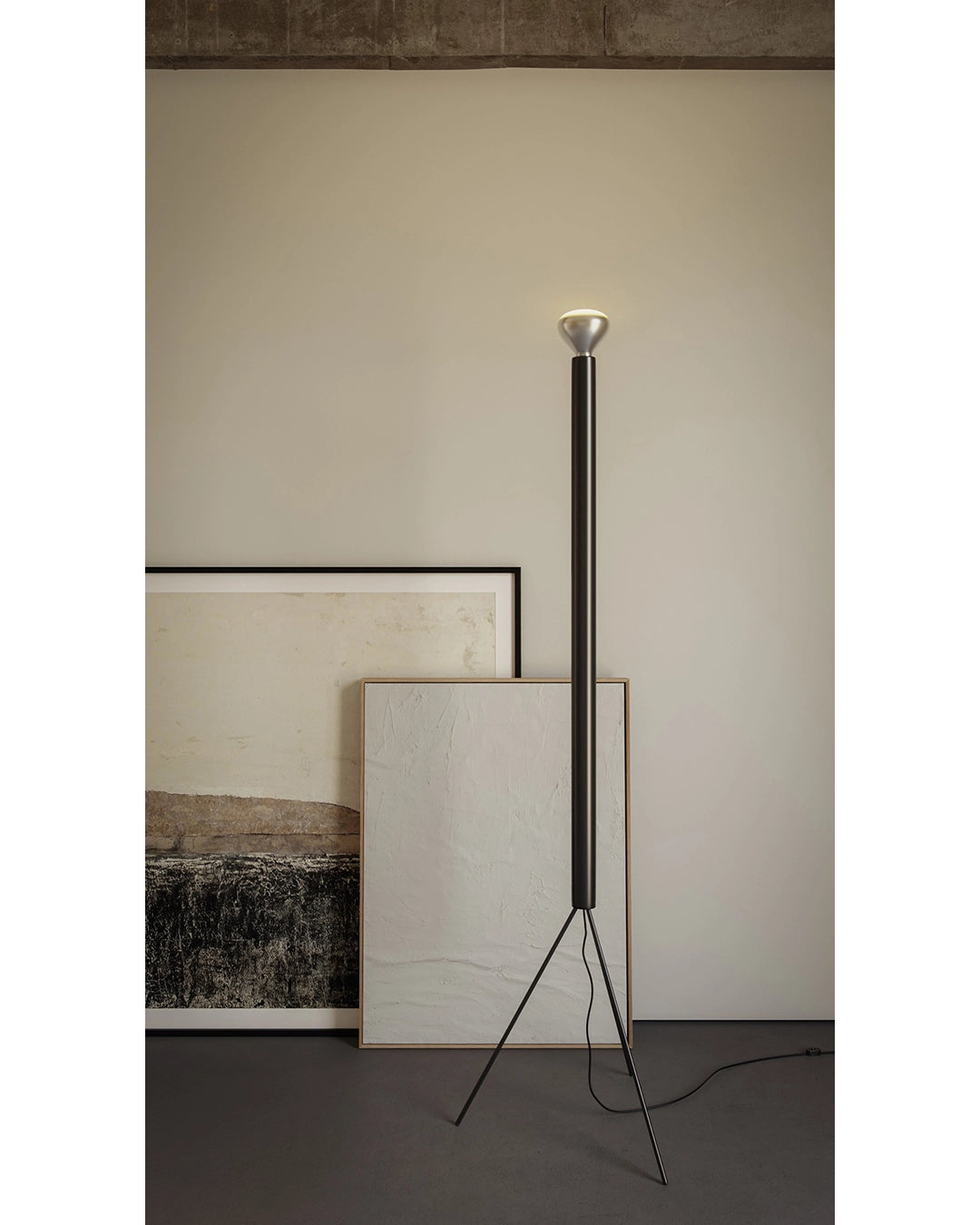 Flos Luminator Lampada a pavimento antracite luce indiretta F3772033 – Flos