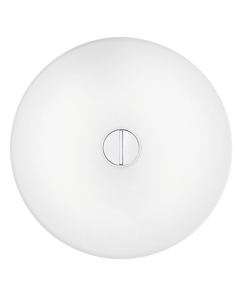 Flos Mini Button Lampada 14 cm Parete o soffitto bianco F1490009 – vista 5
