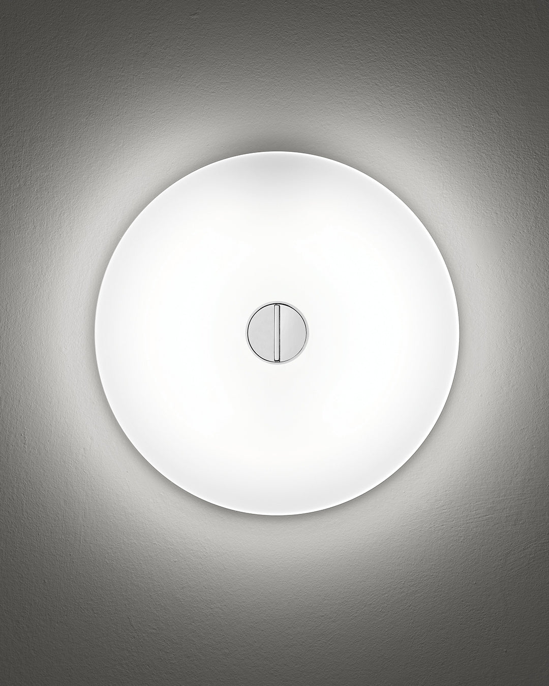 Flos Mini Button Lampada 14 cm Parete o soffitto bianco F1490009 – vista 4