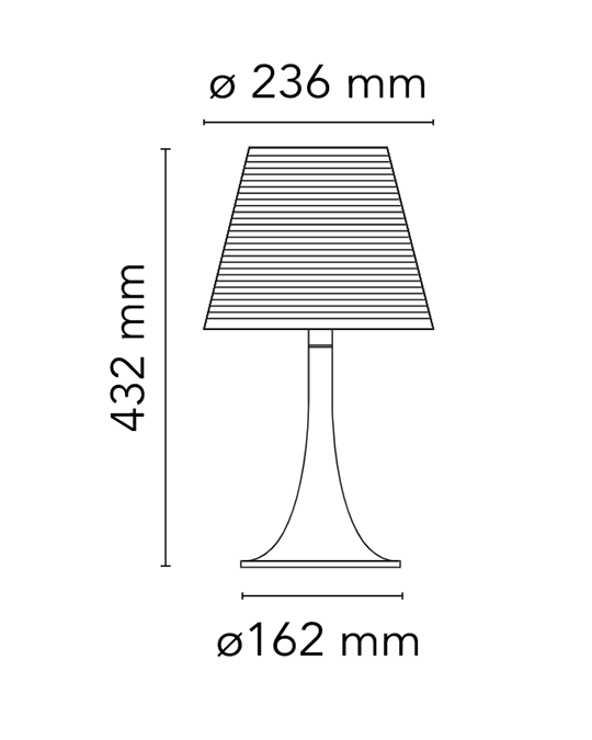 Flos Miss K Lampada da tavolo silver F6255000 – vista 9