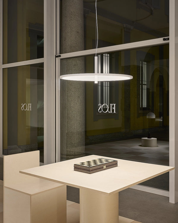 Flos My Disc bianco opaco lampada a sospensione luce diffusa F1903009
