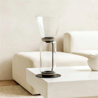 Flos Noctambule Floor 1 Lampada a pavimento nero High Cylinder Cone Small Base