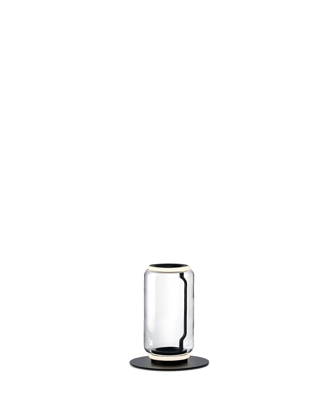 Flos Noctambule lampada a pavimento Floor 1 Low Cylinder small nero F0288000 – vista 3