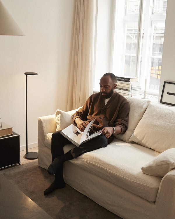 Flos Oblique Floor Lampada a pavimento 482 LM 3000K Matte Brown 09.8221.DW